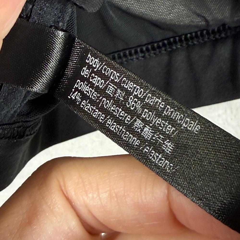 Victoria Sport Womens Black Strappy Racerback Padded Sports Bra Small - Picture 4 of 9